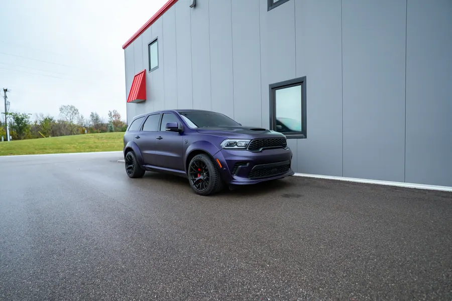 2025 Dodge Durango Hellcat, color change wrap and ceramic coating and window tint by Tint & Wrap MN in Prior Lake, MN, photo 1 of 21