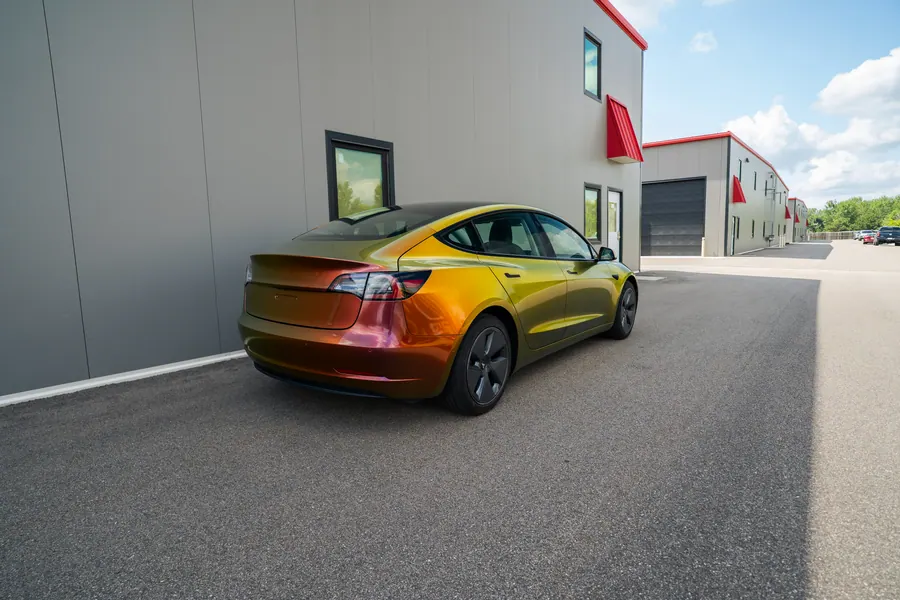 Tesla Model 3, color change wrap by Tint & Wrap MN in Prior Lake, MN, photo 1 of 15