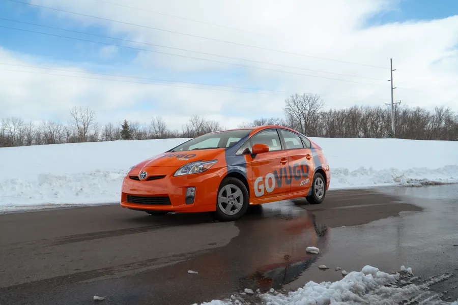 Toyota Prius, commercial wrap by Tint & Wrap MN in Prior Lake, MN, photo 1 of 8